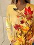 Maple Leaf Casual Women's T-shirt