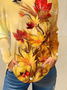 Maple Leaf Casual Women's T-shirt