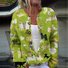 Dog Art Button Cardigan