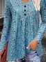 Casual Floral Blouse