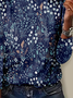Hippie Casual Crew Neck Loose Floral T-Shirt
