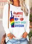 Women's Unity Over Division Print T-Shirt