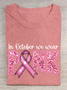 Women Casual Summer Text Letters Cotton Loose Short Sleeve Crew Neck Regular H-Line T-shirts