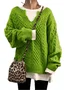 Wool/Knitting Casual Sweater