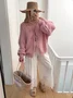 Loose Casual Others Sweater