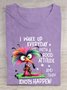 Funny Sarcastic Cotton T-shirt