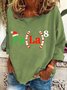Christmas Math Teacher Math Fa La La Casual Sweatshirt