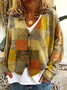 Ethnic Wool/Knitting Casual Cardigan