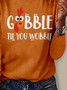 Loose Text Letters Casual T-Shirt
