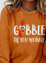Loose Text Letters Casual T-Shirt