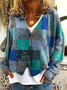 Ethnic Wool/Knitting Casual Cardigan