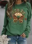 Vintage Hippie Soul Crew Neck Sweatshirt