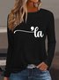 Comma La printed casual women's T-shirt