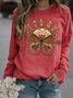 Vintage Hippie Soul Crew Neck Sweatshirt