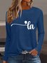 Comma La printed casual women's T-shirt