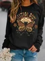 Vintage Hippie Soul Crew Neck Sweatshirt
