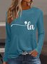 Comma La printed casual women's T-shirt