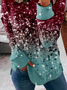Casual Crew Neck Sweatshirt