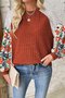 Casual Floral Blouse