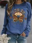 Vintage Hippie Soul Crew Neck Sweatshirt