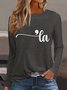 Comma La printed casual women's T-shirt