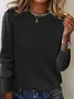 Yarn/Wool Yarn Casual Loose Sweater