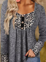 Casual Loose V Neck Blouse