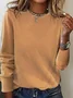 Yarn/Wool Yarn Casual Loose Sweater