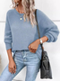 Lace Loose Casual Sweater
