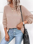 Lace Loose Casual Sweater