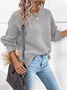 Lace Loose Casual Sweater
