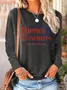 Crew Neck Casual Hippie T-Shirt