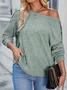 Loose Casual Hoodie Blouse