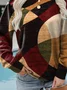 Loose Crew Neck Casual Sweatshirt