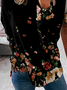 Crew Neck Casual Sweatshirt