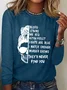 Skeleton print casual T-shirt