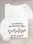 We Can Leave The Christmas Lights Up 'Til January Casual Long Sleeve Shirt