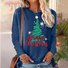 Christmas Turtleneck Loose Casual T-Shirt