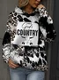 Cotton Hoodie Casual Loose Hoodie