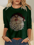 Jersey Crew Neck Casual T-Shirt