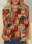 Crew Neck Casual Loose T-Shirt