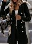 Loose Casual Plain Blazer