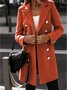 Loose Casual Plain Blazer