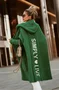 Casual Text Letters Cardigan