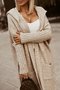 Casual Text Letters Cardigan
