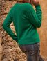 Casual V Neck Regular Fit Sweater