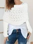 Shawl Regular Fit Vintage Acrylic Sweater