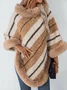 Fur Collar Elegant Cloak