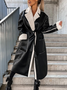 Plain Loose Casual Others Jacket