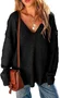Casual V Neck Wool/Knitting Sweater